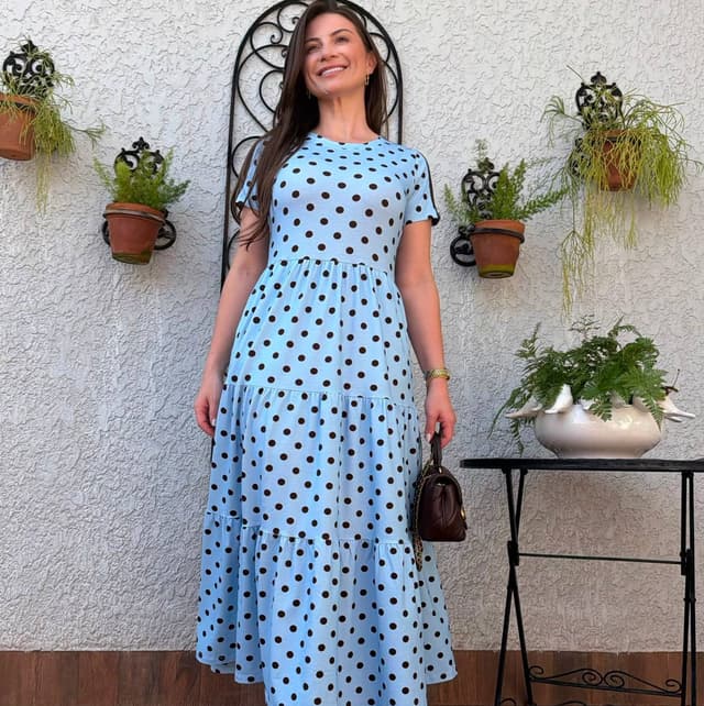 Vestido Melissa Azul